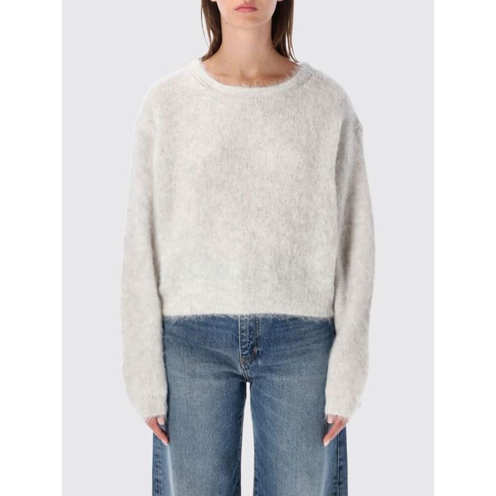 American Vintage Women Relaxed Fit Alpaca Wool Crewneck Jumper American Vintage